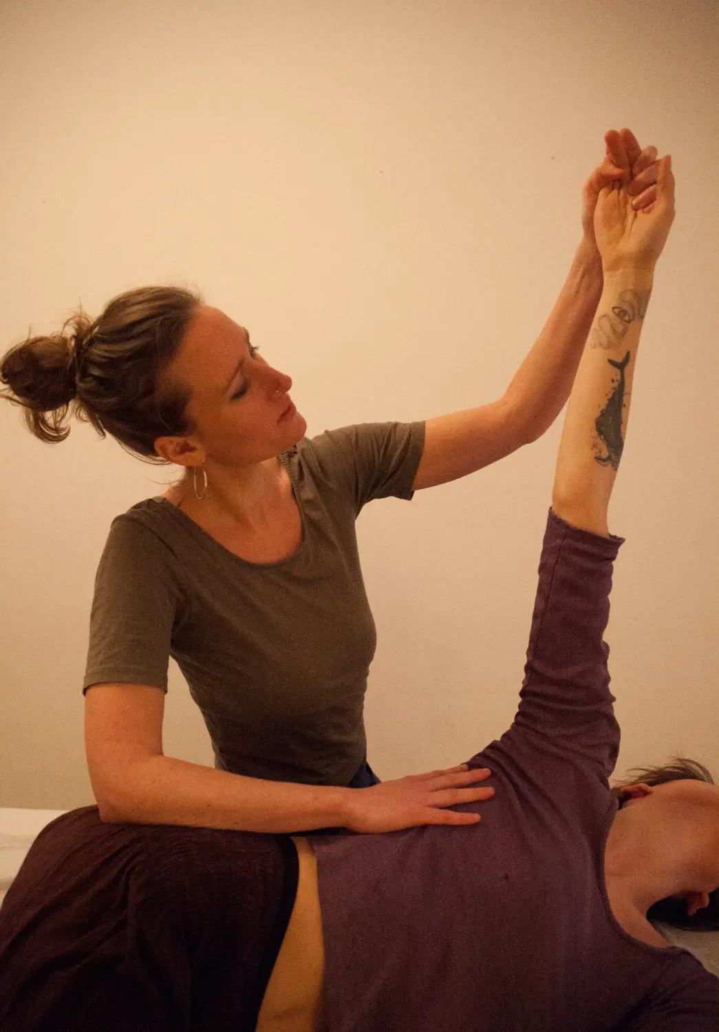 Somatic Vitality - Woman doing massage